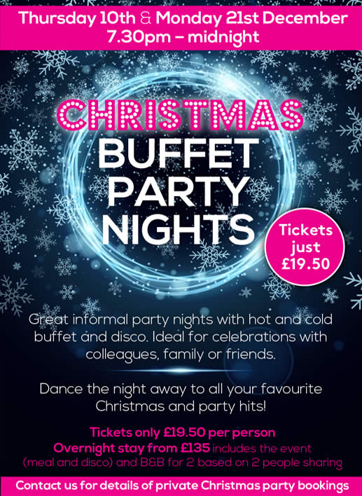 Christmas Buffet Party Nights
