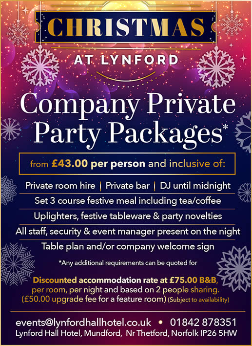 Company Private Party Packages