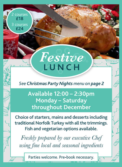 Christmas At Lynford Hall Hotel